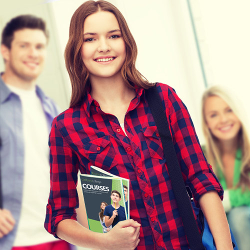 Extensive range of courses Extensive range of courses