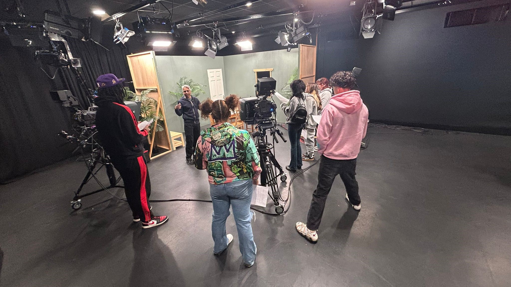 Film Production Tour for T Level Media Team Film Production Tour for T Level Media Team